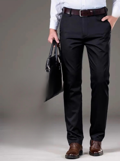 men’s ice silk suit pants