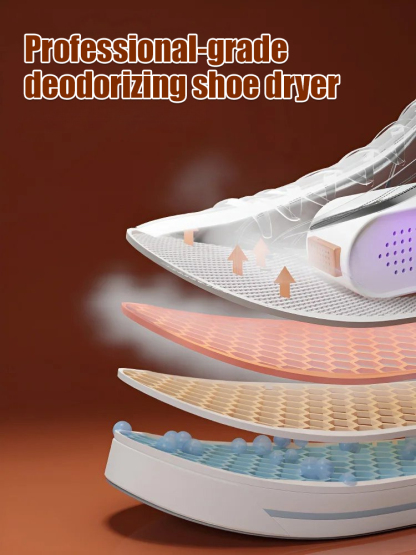 Foldable Intelligent Sterilizing & Deodorizing Shoe Dryer