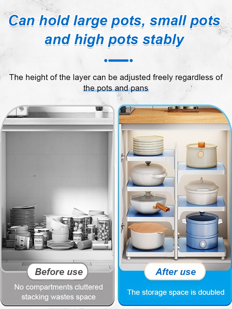 Multi-Tier Kitchen Shelf
