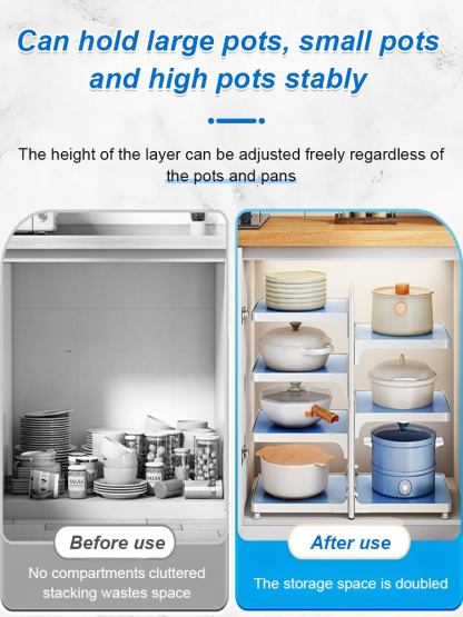 Multi-Tier Kitchen Shelf