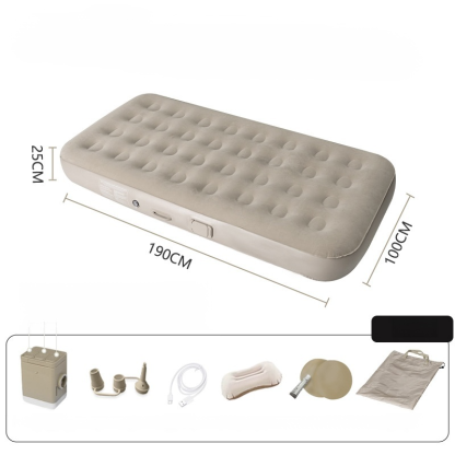 One button start fully automatic inflatable mattress outdoor camping portable