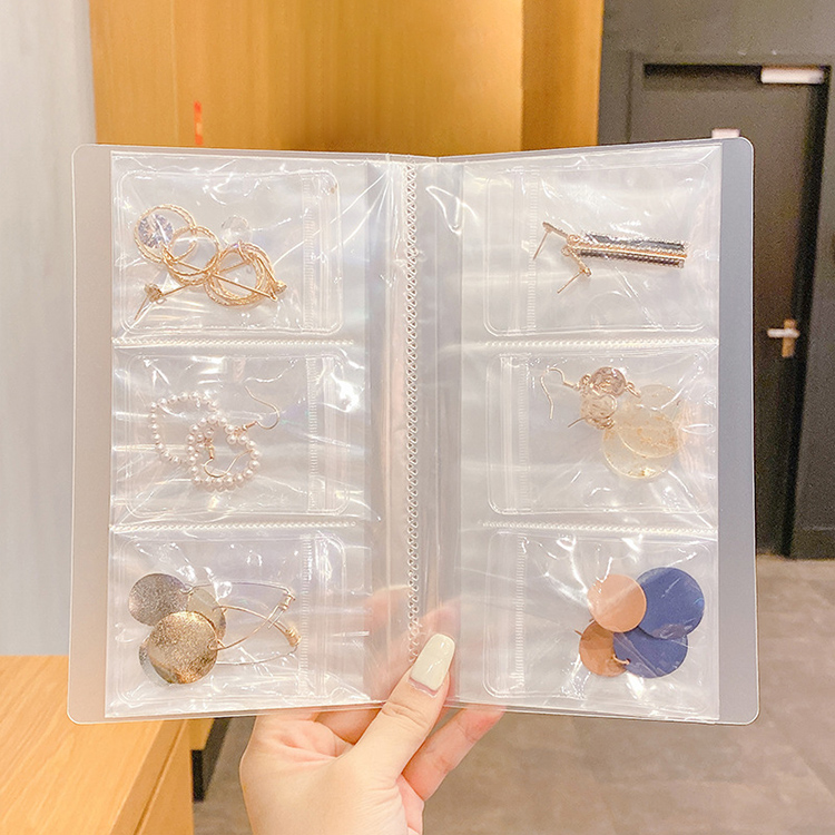 Highly transparent jewelry storage bag