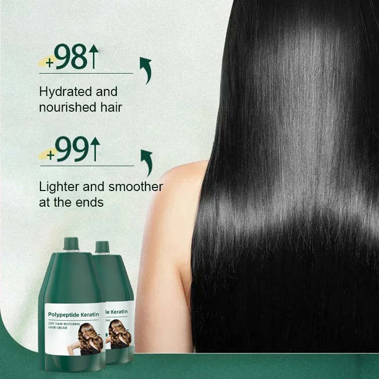 Polypeptide Keratin Hydrating Smoothing Hair Damage Repair Cream