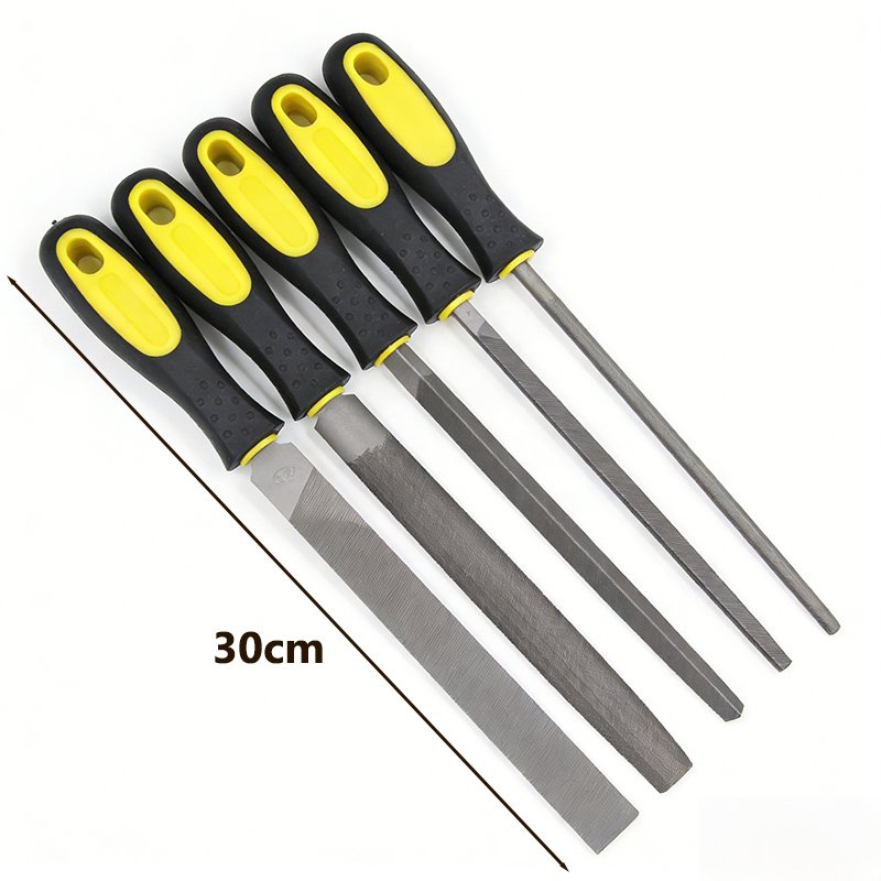 Precision hand file set for DIY projects