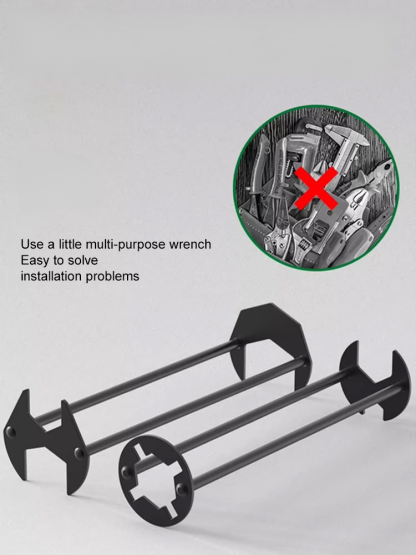 Multi-Functional Kitchen and Bathroom Pipe Wrench