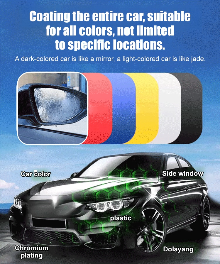 Powerful Decontamination Car Glass Oil Film Wipe