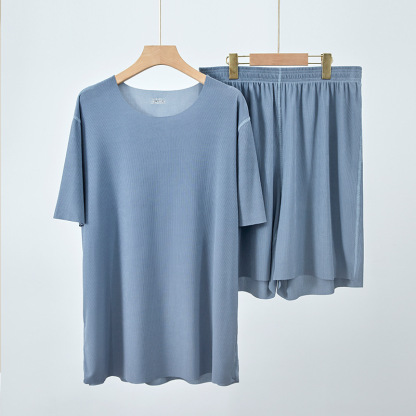 Couple's Cool Feeling Ice Silk Pajamas