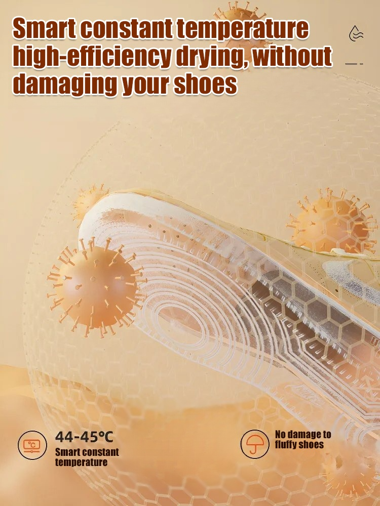 Foldable Intelligent Sterilizing & Deodorizing Shoe Dryer