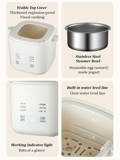 German multifunctional egg cooker