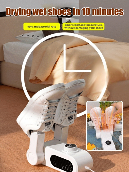 Foldable Intelligent Sterilizing & Deodorizing Shoe Dryer