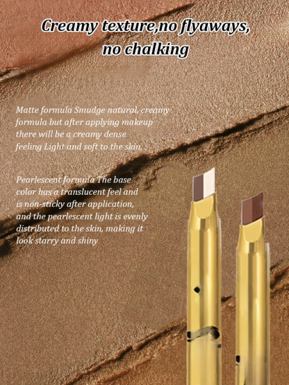 Lazy Gradient Dual-Color Eyeshadow Stick