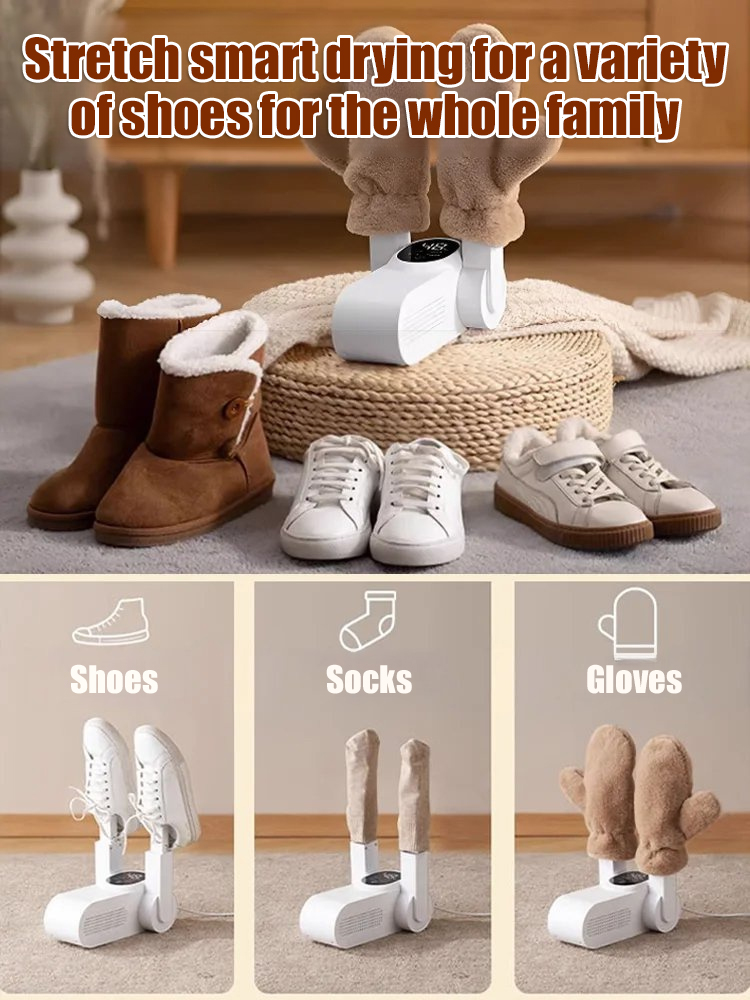 Foldable Intelligent Sterilizing & Deodorizing Shoe Dryer