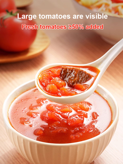 Ten Tomatoes and a Bowl of Soup】0Fat 0 Sugar Reduced Fat Tomato Soup