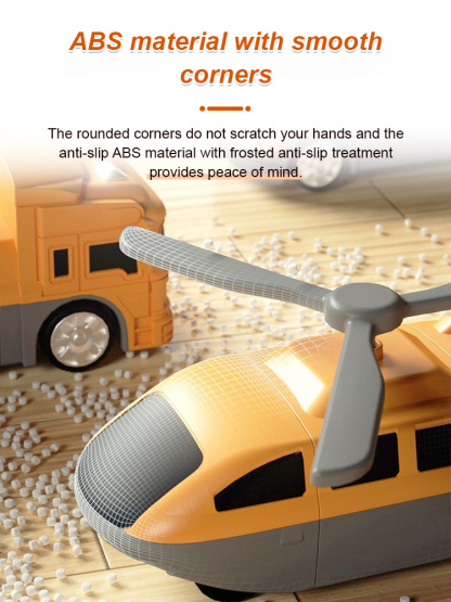 Variable magnetic engineering car assembled toys