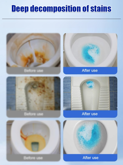 Upgraded Concentrated Descaling Toilet Cleaning Stick