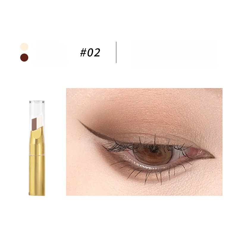 Lazy Gradient Dual-Color Eyeshadow Stick