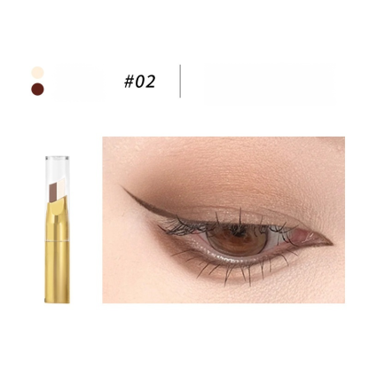Lazy Gradient Dual-Color Eyeshadow Stick