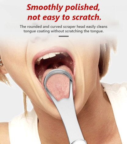 Stainless Steel Tongue Cleaner