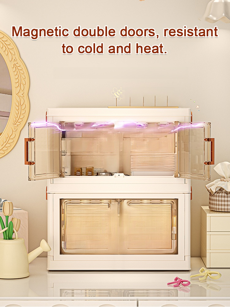Multi-layer storage cabinet stationery snack sundries storage rack