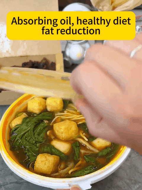 【Reject Grease】Healthy Diet One-Time Use Soup Oil-Absorbing Paper
