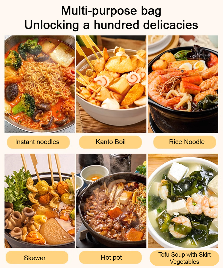 【Eat Without Gaining Weight】Healthy 0-sugar, 0-fat Kanto Boil Soup Packet