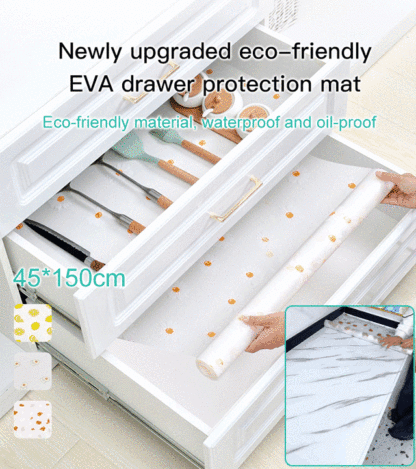 Multi-purpose printed stain and oil resistant mat
