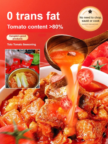 Ten Tomatoes and a Bowl of Soup】0Fat 0 Sugar Reduced Fat Tomato Soup