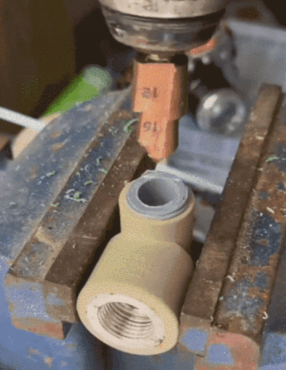 One second hole opening] German PPR step drill bit