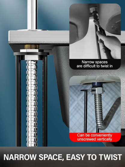 Multi-Functional Kitchen and Bathroom Pipe Wrench