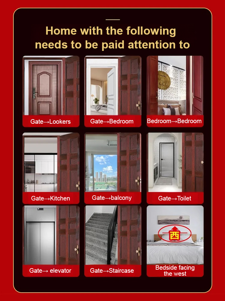 [Good Luck All Year Long] Blessings from Heavenly Official Door Sticker