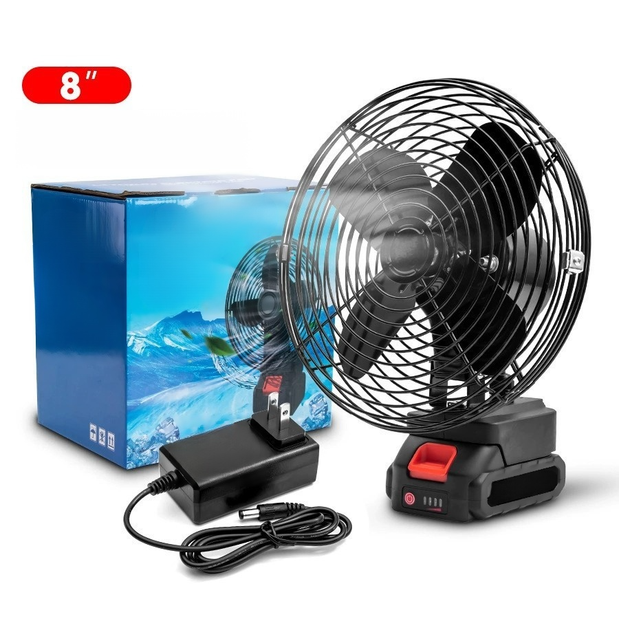 [Extra Long Life] Wiring-free Li-ion Battery Fan