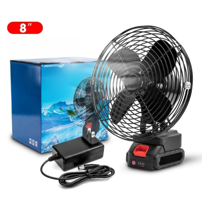 [Extra Long Life] Wiring-free Li-ion Battery Fan