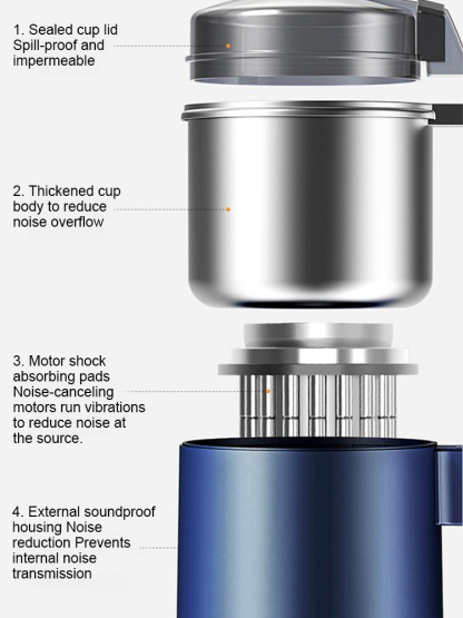 Upgraded large-capacity household electric grinder