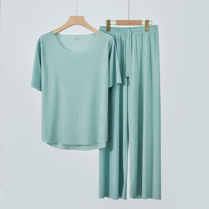 Couple's Cool Feeling Ice Silk Pajamas