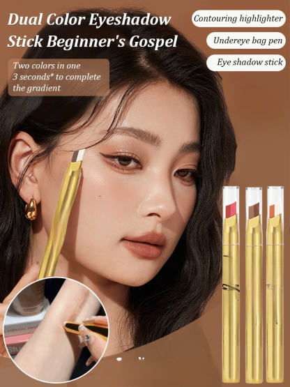 Lazy Gradient Dual-Color Eyeshadow Stick