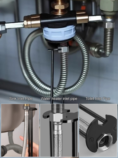 Multi-Functional Kitchen and Bathroom Pipe Wrench