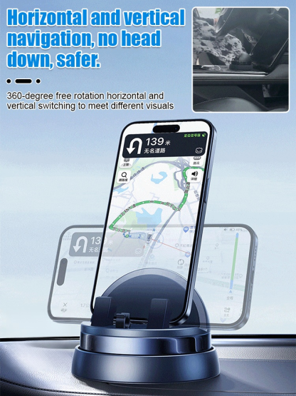 Car dashboard navigation car cell phone holder