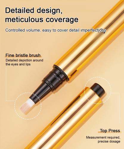 Brush-on concealer pen