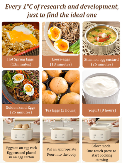 German multifunctional egg cooker