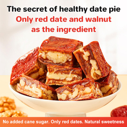 Date and Walnut Sandwich Pie