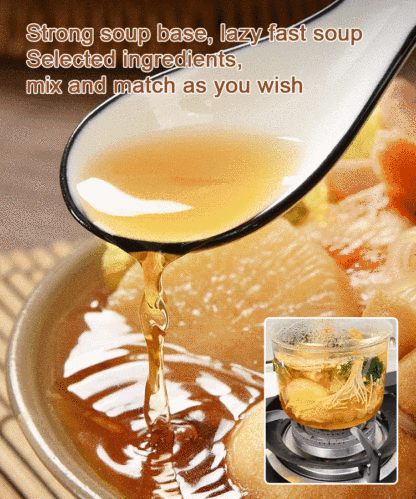 【Eat Without Gaining Weight】Healthy 0-sugar, 0-fat Kanto Boil Soup Packet