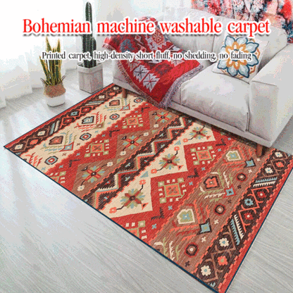 High-density Bohemian carpet