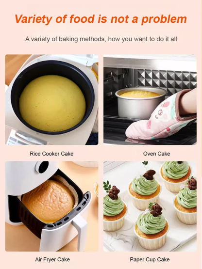 Rice Cooker Cake Making】Home Cake Mix Healthy Baking