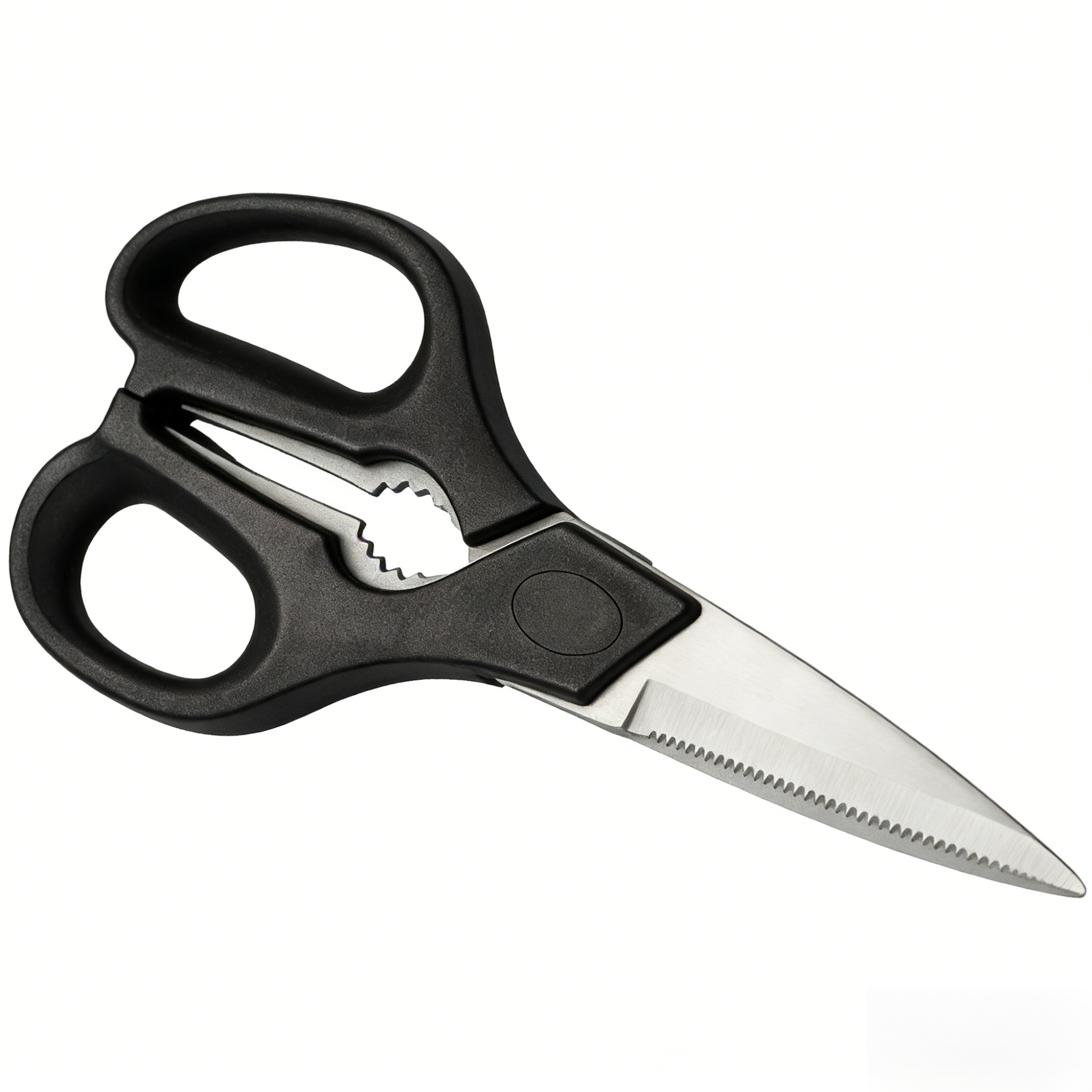 Durable stainless steel blades of the Triple Scissors Set