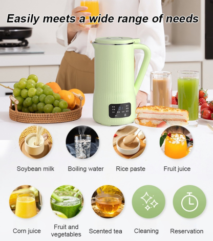 Filter-free automatic heating multifunctional high-speed blender