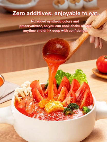 Ten Tomatoes and a Bowl of Soup】0Fat 0 Sugar Reduced Fat Tomato Soup