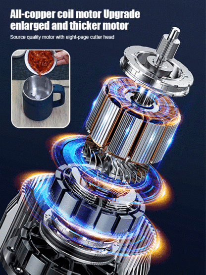 Upgraded large-capacity household electric grinder