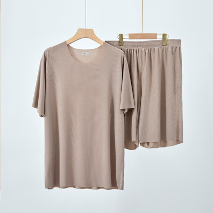 Couple's Cool Feeling Ice Silk Pajamas