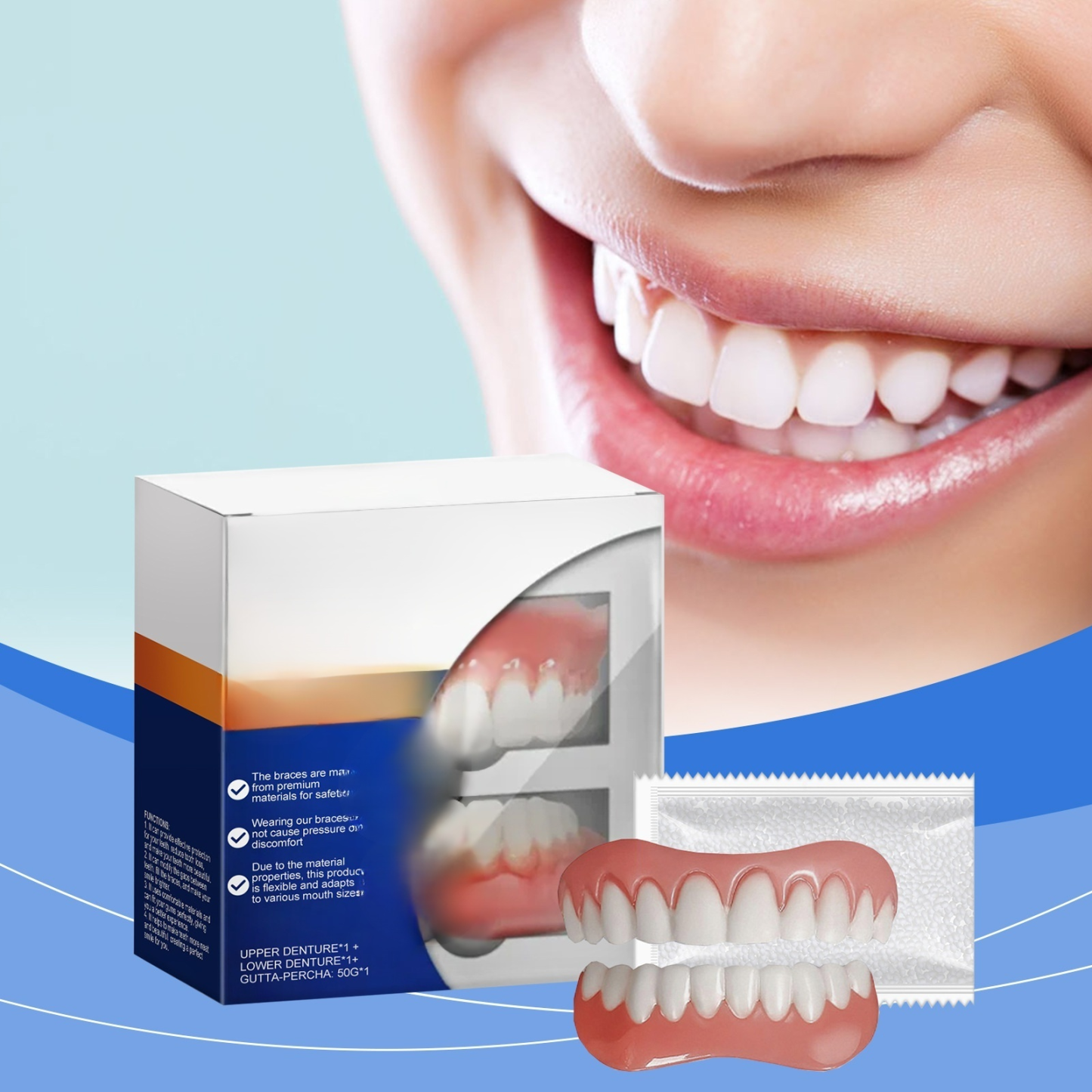 ฟันปลอมครอบฟัน ORALHOE