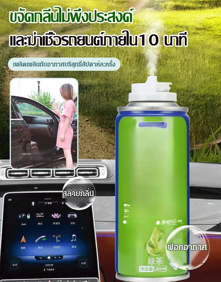 น้ำยาปรับอากาศฆ่าเชื้อและดับกลิ่นประสิทธิภาพสูง